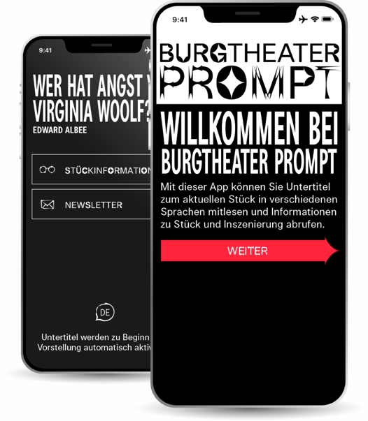 Wiener Burgtheater - Prompt App